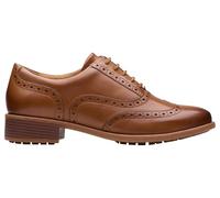 Clarks Premium Havisham Oak Mary Jane Chaussures Plates pour Femme, Cuir Clair, 40 EU, Marron Clair/Cuir, 40.5 EU