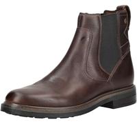 Clarks Premium Homme Newford Easy Bottine Chelsea, Cuir Marron, 43 EU