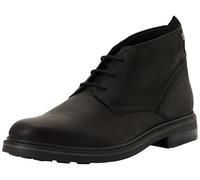 Clarks Premium Homme Newford Mid, Cuir Noir, 47 EU