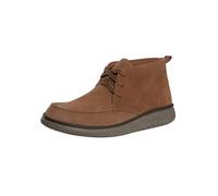 Clarks Premium Homme Relaxlite MOC Bottine Chukka, Suede Cola, 44 EU