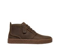 Clarks Premium Homme Streethill Mid Bottine Chukka, Nubuck Kaki, 41 EU