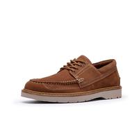 Clarks Premium Homme Weltridge MOC, Suède Cola, 43 EU