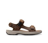 Clarks Premium Mixte Saltway Edge Sandal, Light Tan Lea, 42 EU