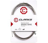 Clarks Route Fil de Frein arrière Noir Homme, Argent/Rouge, 200 cm