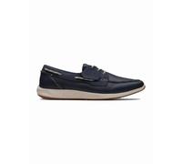 Clarks - Sail Go Chaussure à lacets à semelle blanche - Homme - Chaussures - Bleu - Taille: 40 1/2 EU