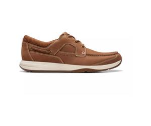 Clarks - Sailview Lace Shoe - Homme - Chaussures - Brun - Taille: 43 EU