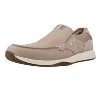 Clarks Sailview Step, Semelle de Mocassin, Light Grey Nub,