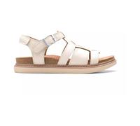 Clarks - Sandale Femme Blanche - Version Large - Femme - Chaussures - Blanc - Taille: 41 EU