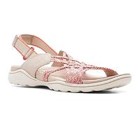 Clarks Sandales Amanda Ease pour femme, Sable Combi, 41.5 EU