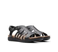 Clarks Originals Sandales femme April Belle Cuir noir Taille 42,5 EU