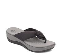 Clarks - Sandales Arla Glison Femmes, 36 EUR, Black Fabric