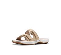 Clarks Femme Breeze Piper Sandale, Intérêt du Sable, 40 EU