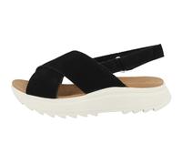 Clarks Sandales Dashlite WishSandal pour femme, Black Sde., 35.5 EU
