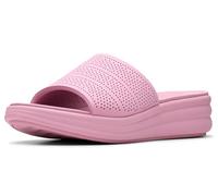 Clarks Sandales Drift Twist Slide pour femme, Synthétique violet, 6.5 Wide