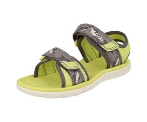 Clarks Sandales fermées pour garçon Surfing Tide T, jaune, 20 EU
