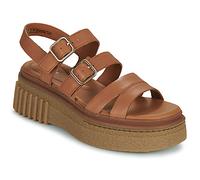 Clarks Sandales plates Evamar Strap in Marron 39