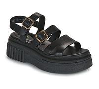 Clarks Sandales plates Evamar Strap in Noir 39