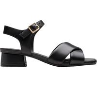 Clarks - Sandales Serina 35 Cross pour femme, noir, 37 EU