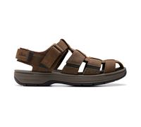 Clarks - Sandalette homme marron - version large - Homme - Chaussures - Brun - Taille: 40 EU