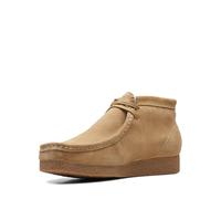 Clarks Shacre Wallabee Boot, Bottine Chukka Homme, Daim de Sable foncé, 42 EU