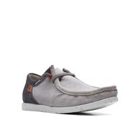 Clarks ShacreLite Moc pour hommes en toile gris