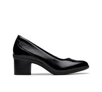 CLARKS Shaya Poppy Black Pat 35