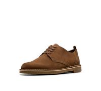 Clarks Shepton Low Mens Cola Suede, 9