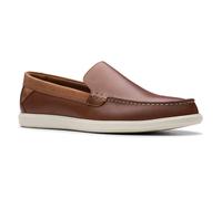 Clarks Homme Bratton Loafer Mocassins, Dark Tan, 41.5 EU