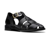 Clarks Originals Sandales plates Hana Sun cuir noir Taille 37 Femme