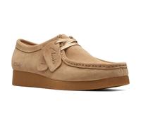 CLARKS Mixte WallabeeEVOSh Shoes, Dark Sand Suede, 41.5 EU