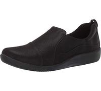 Clarks Sillian Paz Chaussures basses en nubuck synthétique Noir 36 EU - Noir - Cuir nubuck synthétique noir, 40.5 EU