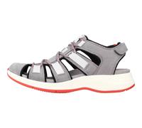 Clarks - Solan Sail Combi Flat Sandales - Femme - Chaussures - Gris - Taille: 37 EU