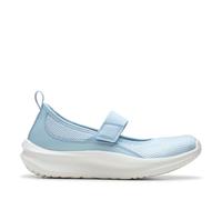 Clarks Solevana Jane pour femme, Textile bleu clair, 7 Wide