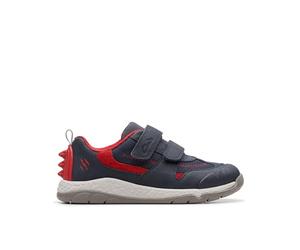 Clarks Steggy Tail K Childrens Navy, 10.5