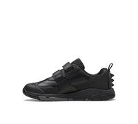 Clarks Steggy2 Pace K Plat Oxford, Black Leather, 32 EU