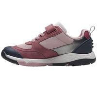 Clarks SteggyStrideK. Baskets pour garçons et Filles, en Cuir de Baie, 25,5 EU, Berry Leather., 25.5 EU