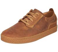 Clarks Homme Streethilllace Basket, Dark Tan Lea, 45 EU