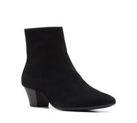 Clarks Teresa Boot bottillon pour femmes en suede noir