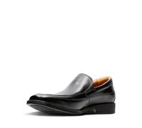 Clarks Tilden Free, Chaussons homme, Noir (Black Leather), 46