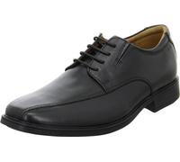 Clarks Tilden Walk Lacets pour hommes, élégant, noir, cuir, NEUF - Chaussures pour hommes d'affaires / élégantes, noir, cuir