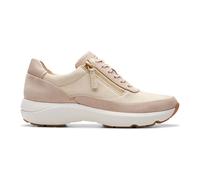 Clarks - Tivoli Zip Baskets - Femme - Chaussures - Beige - Taille: 35 1/2 EU