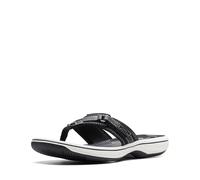 Clarks - Tongs Breeze Sea H Femme, 41.5 EUR, Black Synthetic