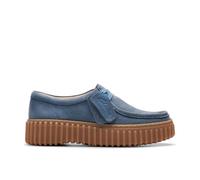 Clarks - Torhill Bee Chaussure à Lacets - Femme - Chaussures - Bleu - Taille: 35 1/2 EU