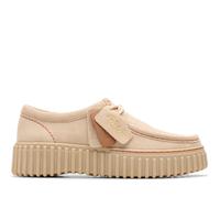 Clarks - Torhill Bee Laced Baskets - Femme - Chaussures - Beige - Taille: 39 EU