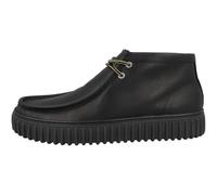 Clarks Torhill Hi Mens Black Leather, 7.5