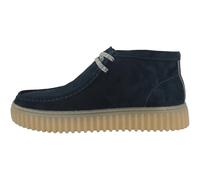 Clarks Torhill Moss Blue Suede Bottes pour Homme en Nubuck Bleu, Blue Suede, 42.5 EU