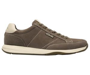 Clarks Townview Lace Mens Grey Nubuck, 7.5
