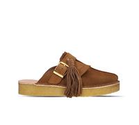 Clarks - Trek Mule Slip-On Chaussures - Femme - Chaussures - Brun - Taille: 40 EU