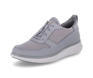 Clarks Un Globe Baskets Basses de Sport pour Homme, Gris Combi Grey Combi Grey Combi, 41 EU