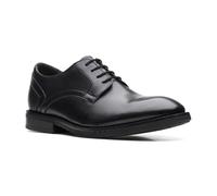 Clarks - Un Hugh Lace Chaussures en Cuir Noir - Homme - Chaussures - Noir - Taille: 41 1/2 EU